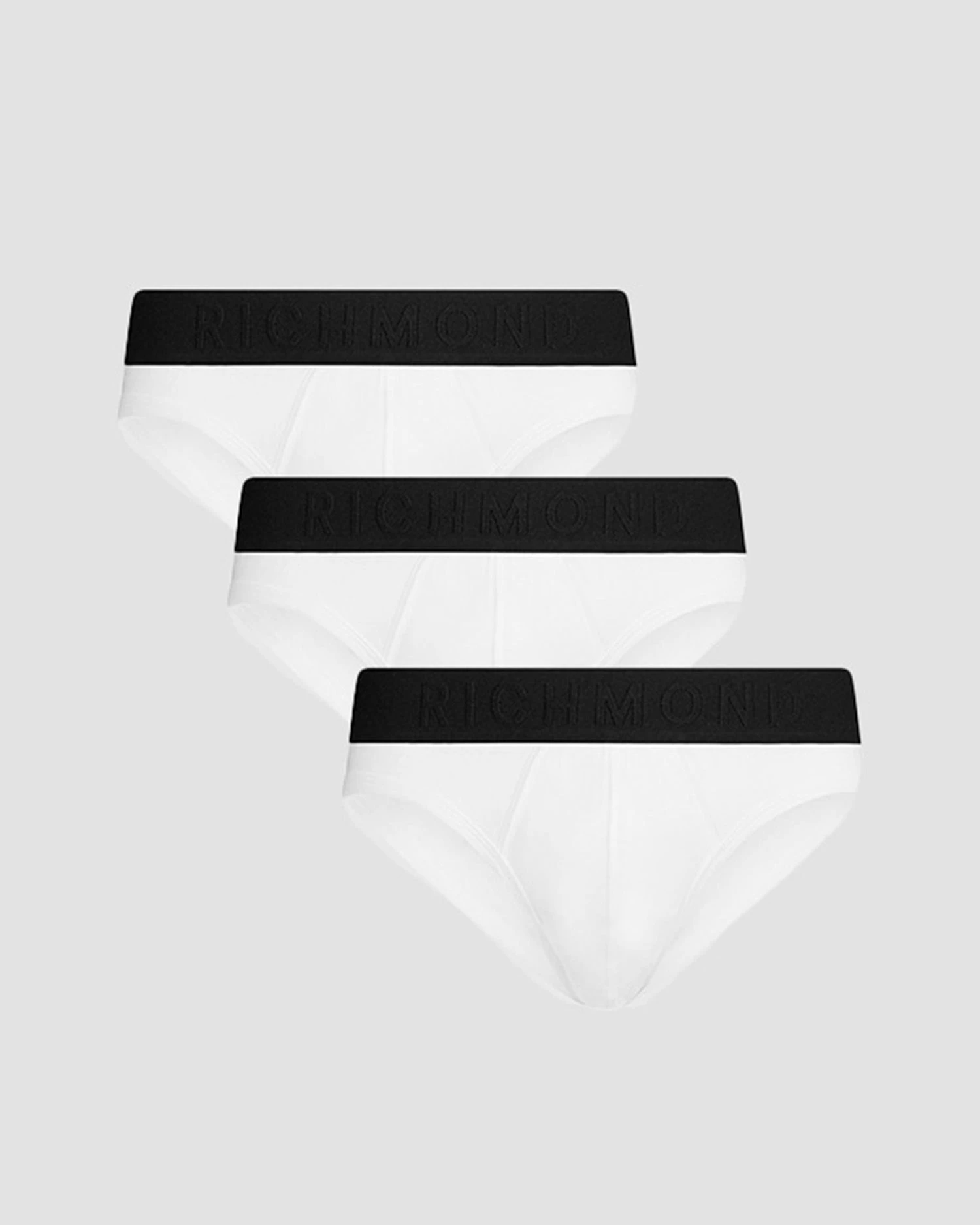 Tripack Slip Vita Bassa Tricolor In Cotone Pettinato - immagine 4