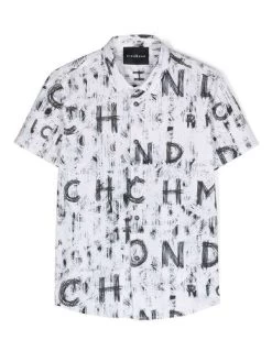 Camicia Con Pattern Ton Sur Ton