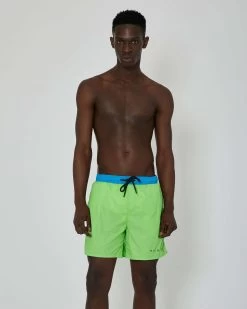 John Richmond Costume Bicolor Con Logo Sul Davanti