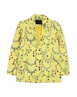 Giacca A Fantasia Gioiello