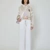 John Richmond Bomber Crop Con Logo Richmond X