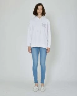 John Richmond Jeans Slim Con Logo Ricamato Sul Retro