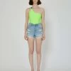 John Richmond Shorts In Denim Lavaggio Chiaro