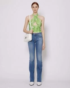 John Richmond Top Incrociato Con Pattern