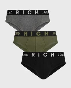 Tripack Slip Vita Bassa In Cotone Pettinato