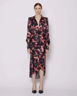 John Richmond Abito Midi A Portafoglio